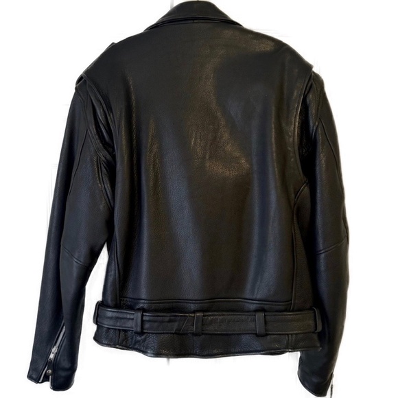 Wilsons Leather Motorcycle Jacket Vintage Insulated Large EUC - Picture 2 of 14